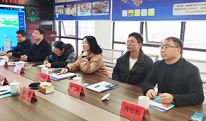 江西省贛州市民政局領導一行蒞臨峻海物聯(lián)考察調研